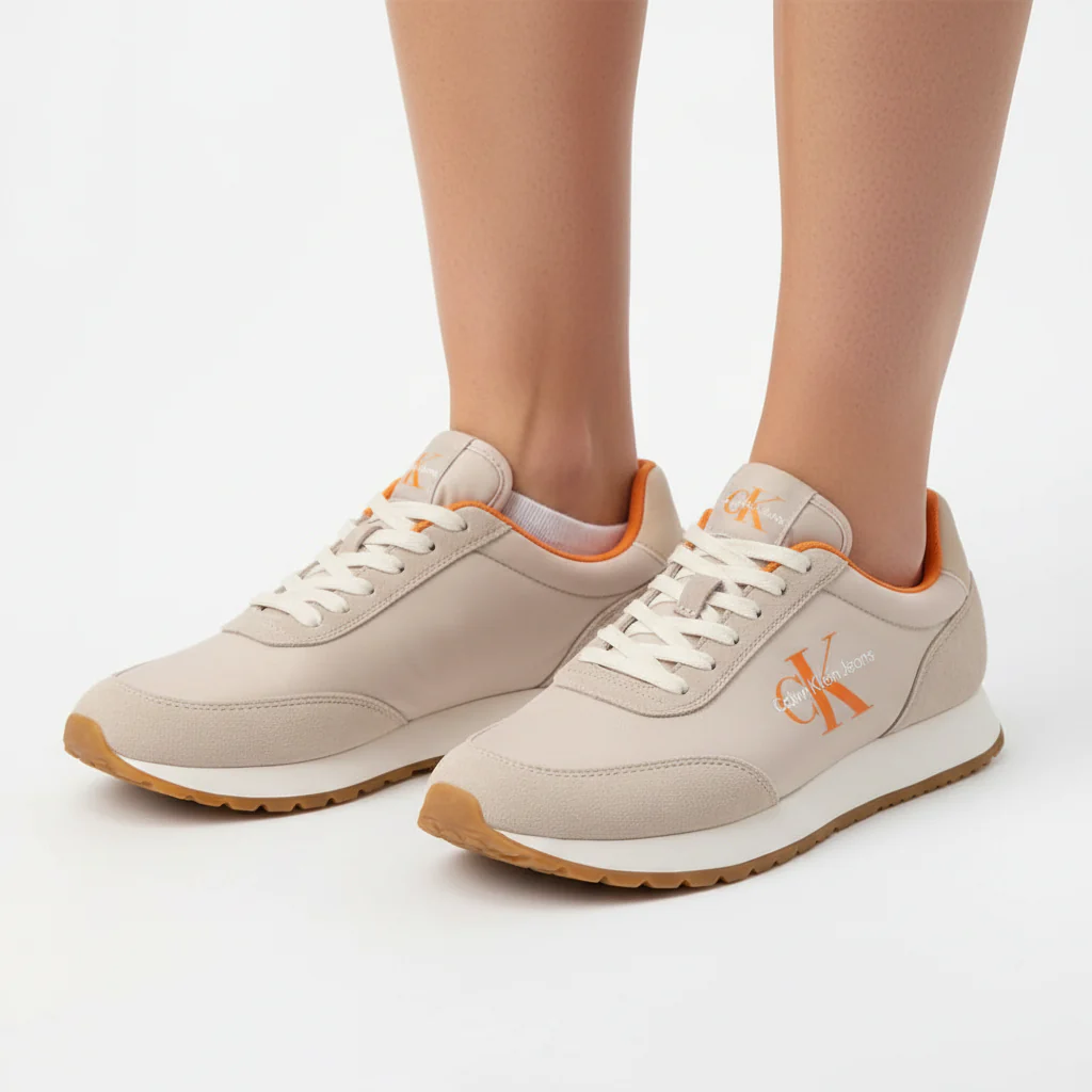 CALVIN KLEIN Jeans Retro Runner SU-NY Mono Trainer CKM209 - Image 2
