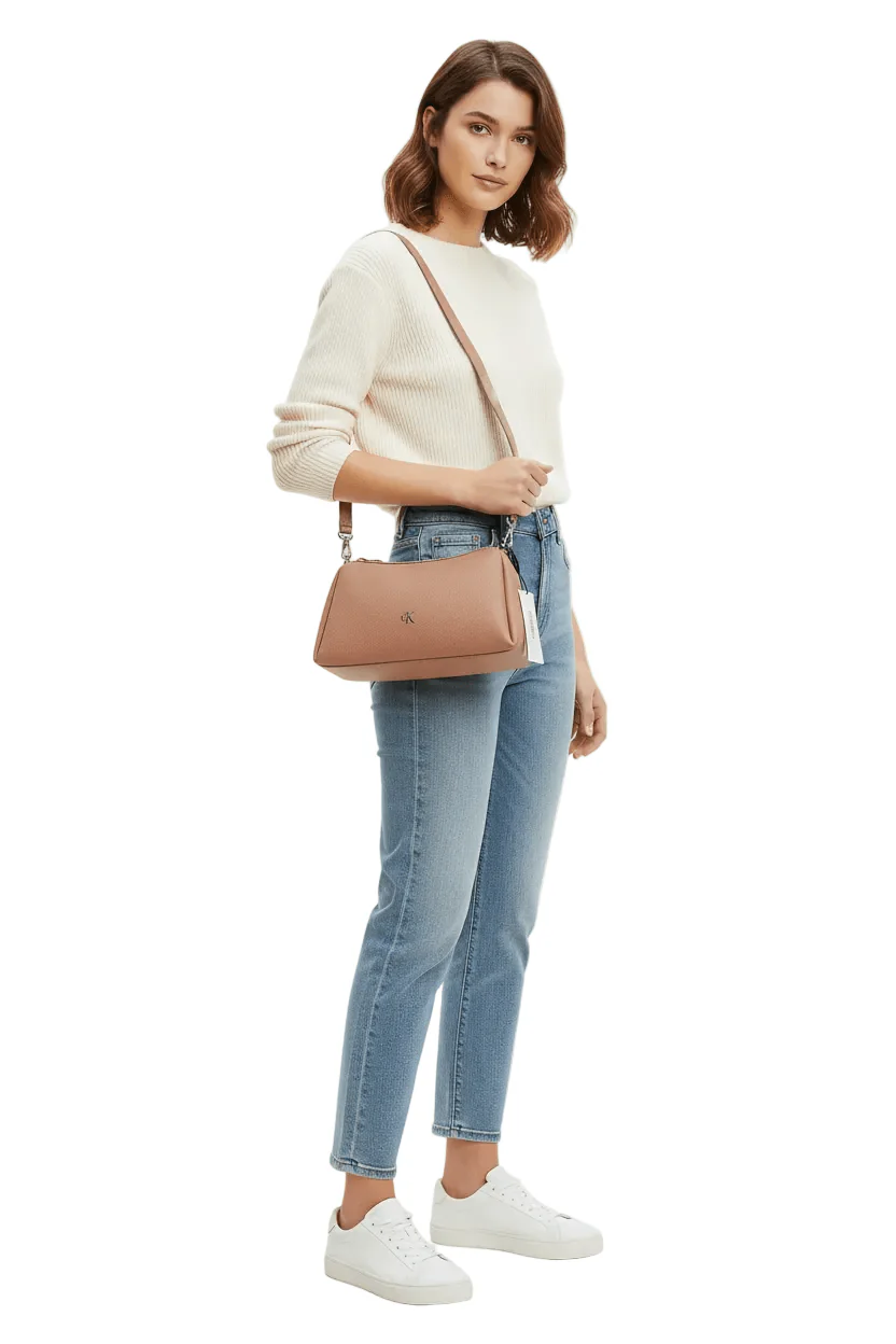 Calvin Klein Monogram Satchel HANDBAG CB100 - Image 2