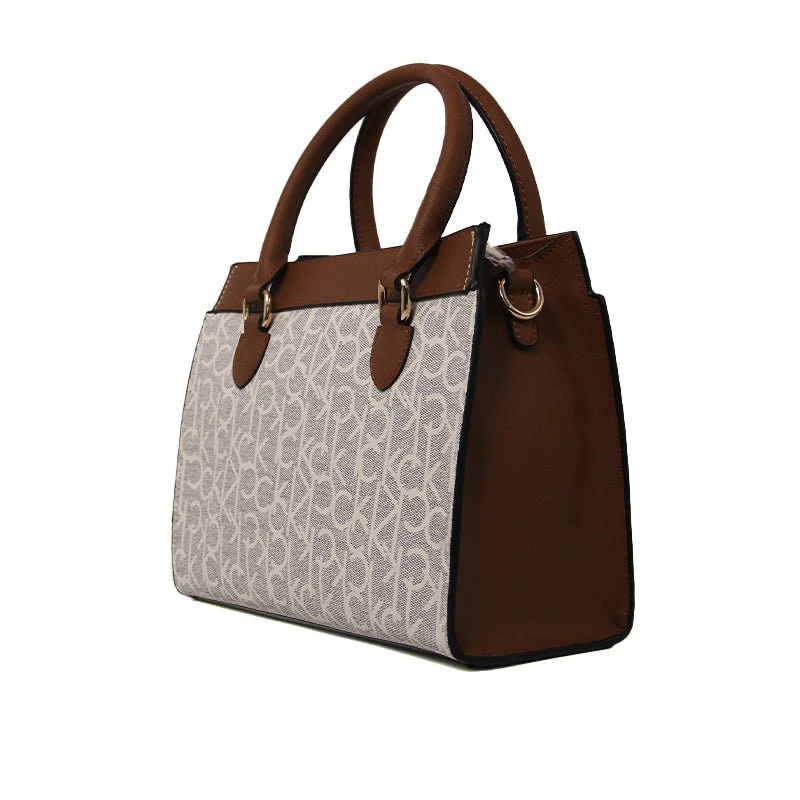 Calvin Klein Monogram Satchel HANDBAG CB106 - Image 3