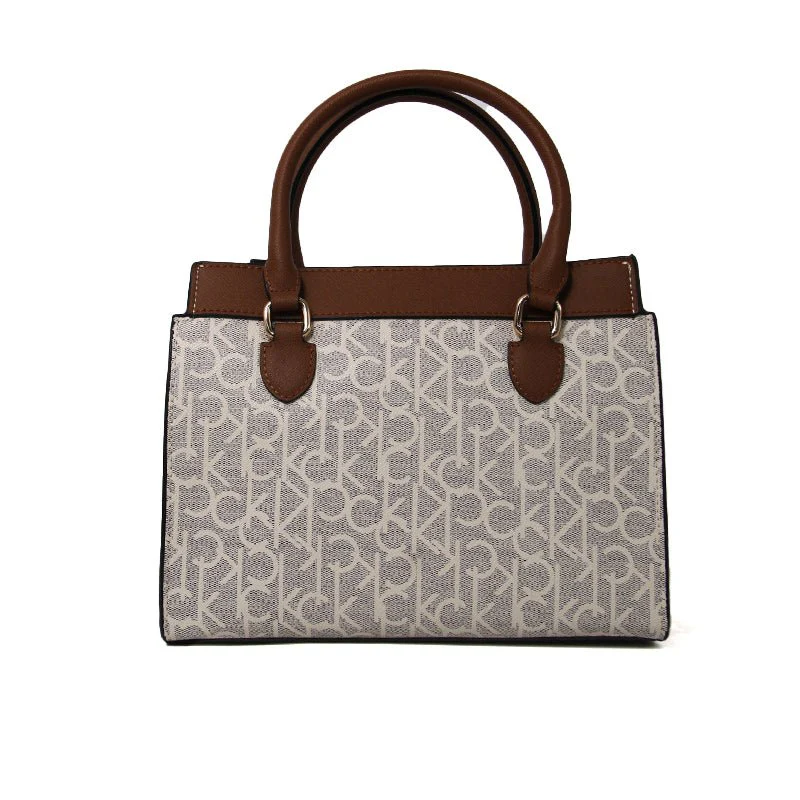 Calvin Klein Monogram Satchel HANDBAG CB106 - Image 4
