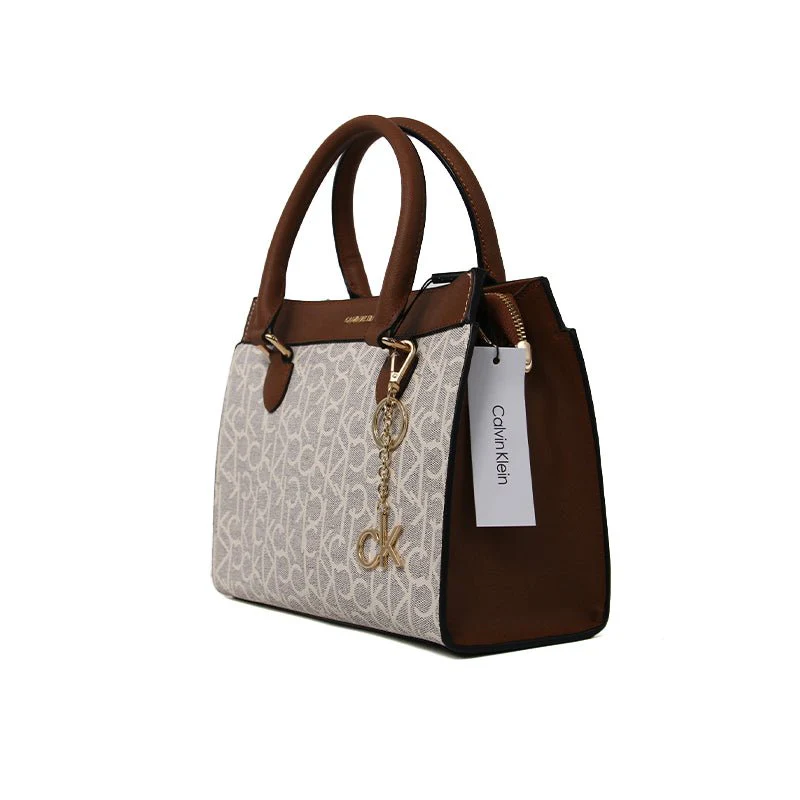 Calvin Klein Monogram Satchel HANDBAG CB106 - Image 5
