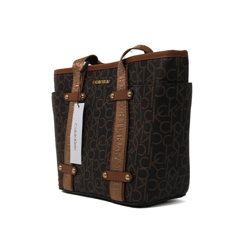 Calvin Klein Monogram Satchel HANDBAG CB96 - Image 4