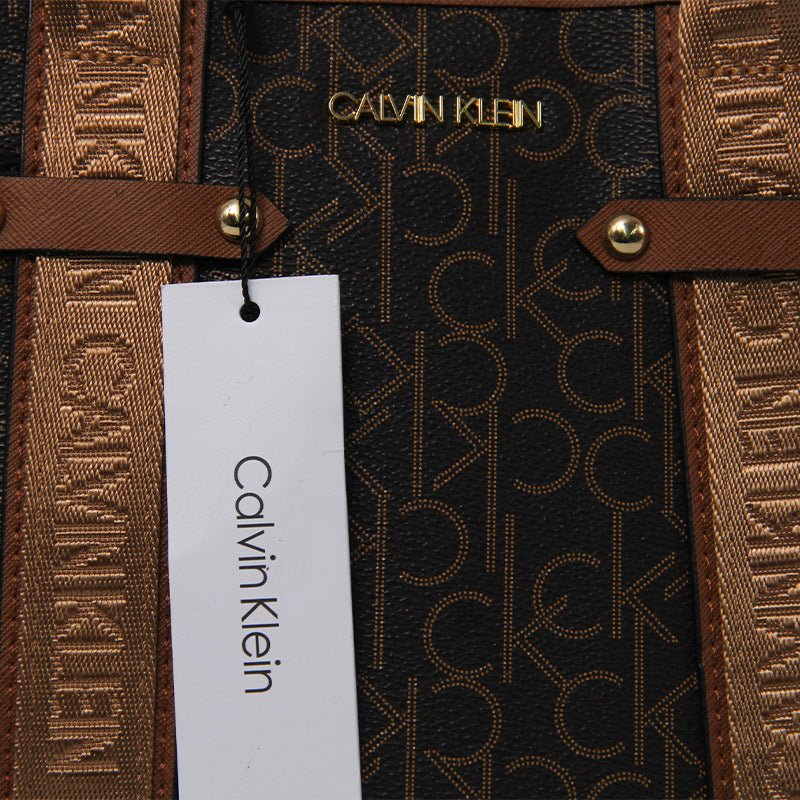 Calvin Klein Monogram Satchel HANDBAG CB96 - Image 5