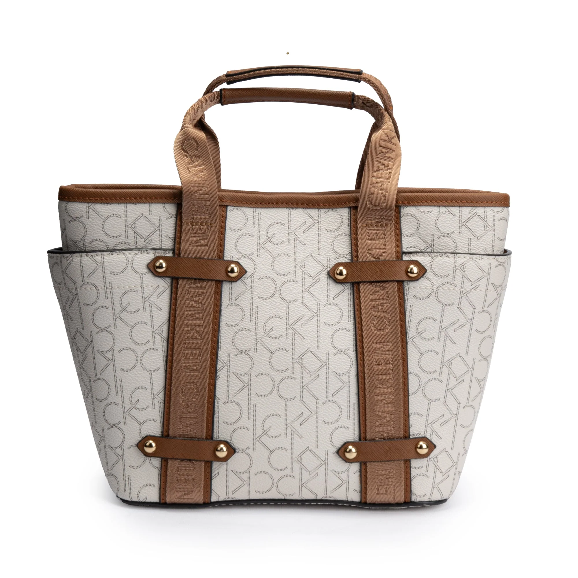 Calvin Klein Monogram Satchel HANDBAG CB97 - Image 4