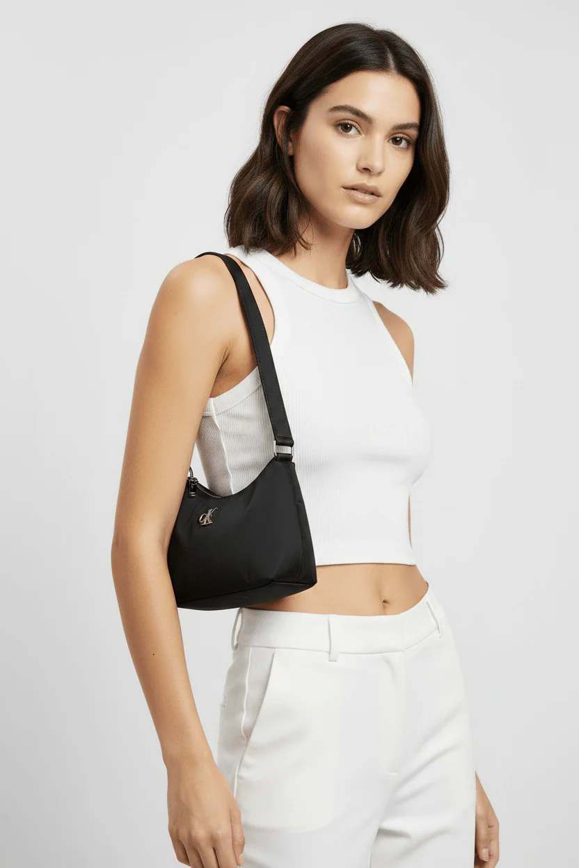 CALVIN KLEIN Nylon Shoulder Bag  CB47 - Image 2