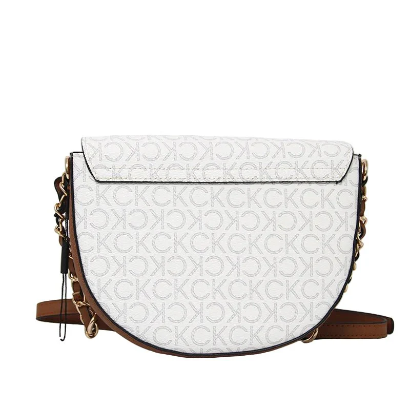 CALVIN KLEIN Women's monogram pattern Cross Body Bag CB87 - Image 5
