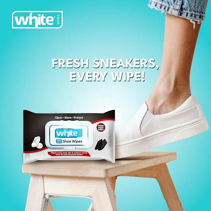 White shoe wipes (pack of 20) - standard W1 - Image 4