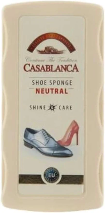 CASABLANCA Large Silicone Shoe Sponge – Instant Leather Shine & Renewal C8