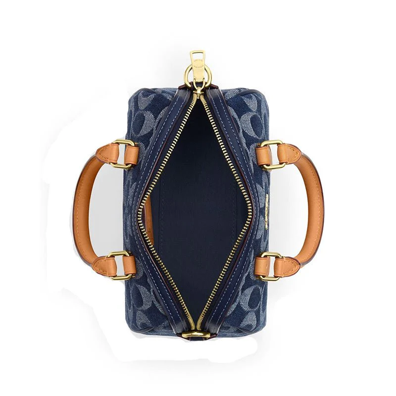 COACH Mini Rowan Crossbody Bag In Blocked Signature HB3 - Image 4
