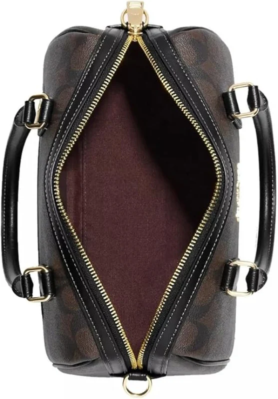 COACH Mini Rowan Crossbody Bag In Blocked Signature HB5 - Image 3