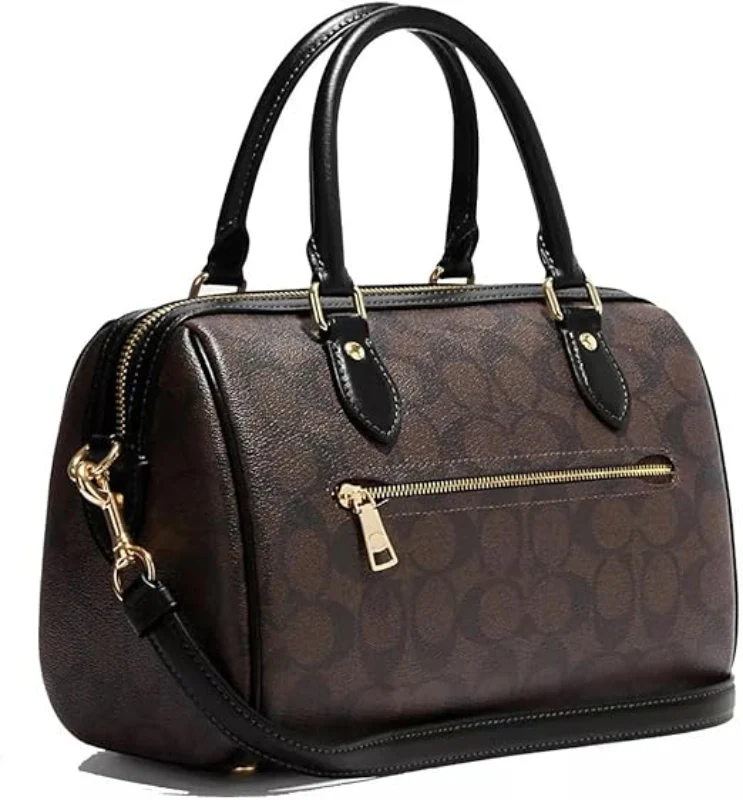 COACH Mini Rowan Crossbody Bag In Blocked Signature HB5 - Image 4