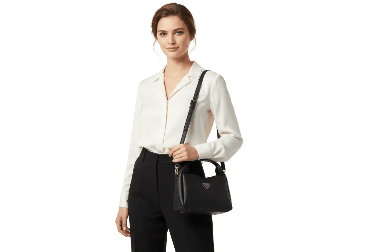GUESS Iwona Top Zip Crossbody Bag- GB437 - Image 10