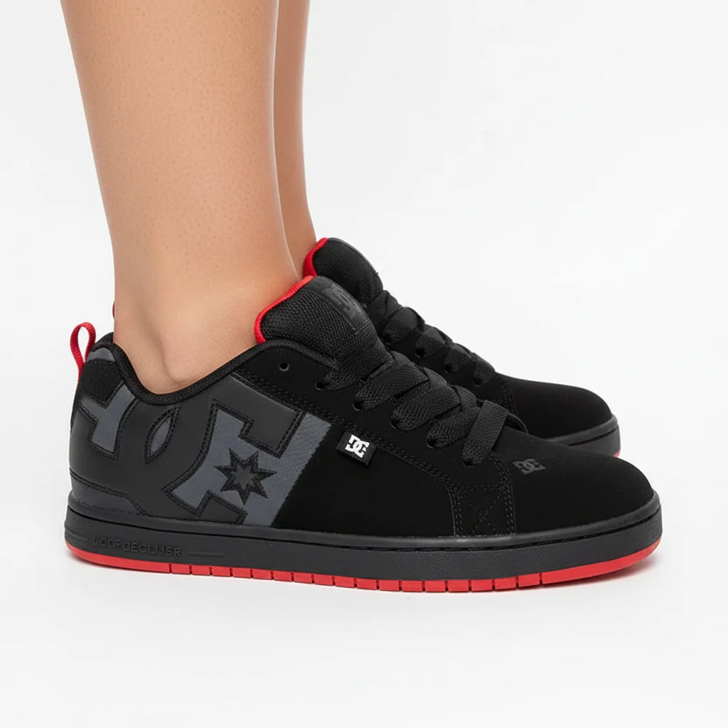 DC Court Graffik - Leather Shoes for Men - Image 2