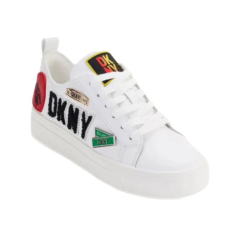 DKNY COREEN CITY SIGNS LACE UP WOMEN SHOES DKW28 - Image 2