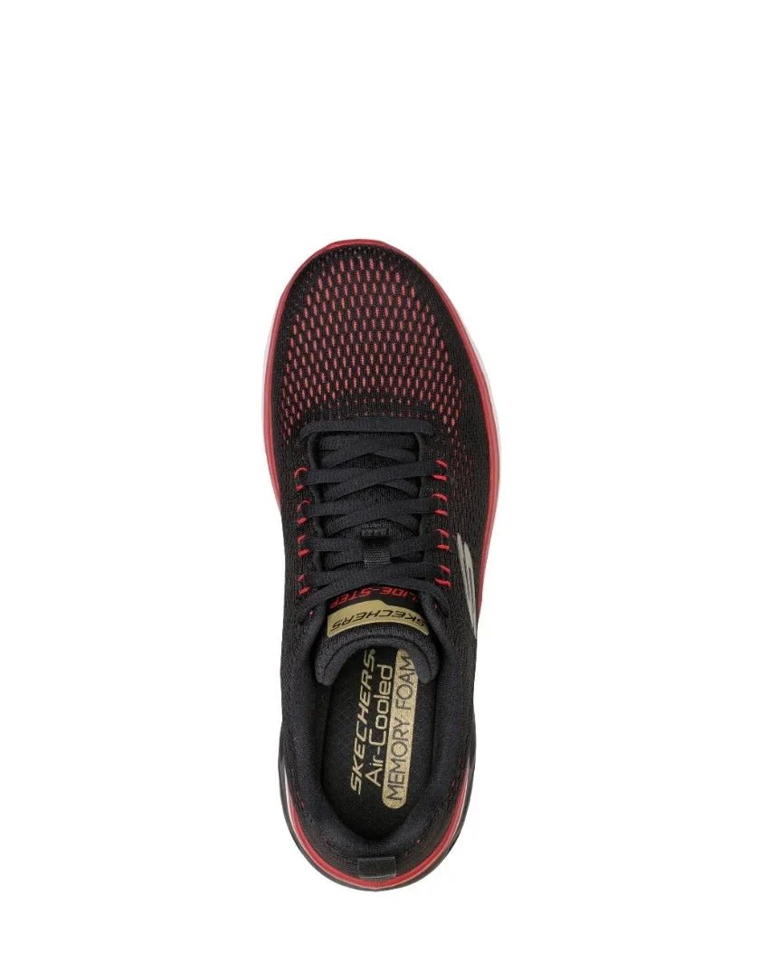 SKECHERS Glide-Step Sport - Wave Heat 232270-BKRD SKM88 - Image 4