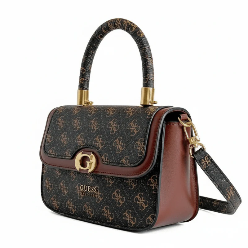 GUESS Orlina Logo Top Handle Flap- - Image 10