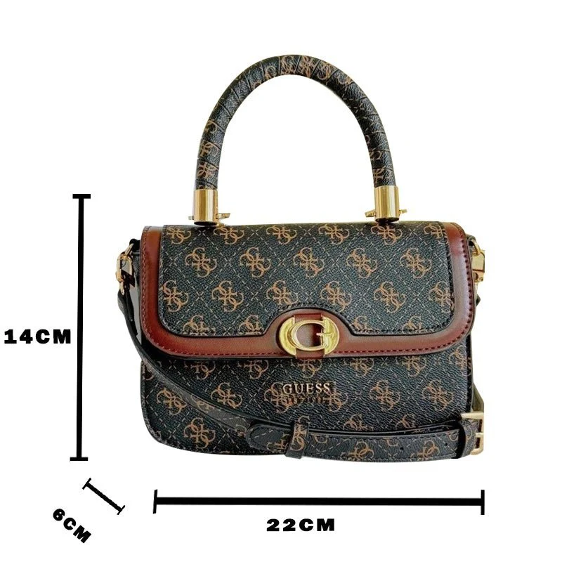 GUESS Orlina Logo Top Handle Flap- - Image 11