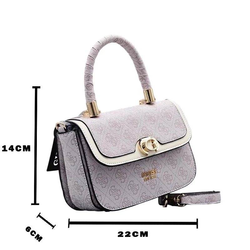 GUESS Orlina Logo Top Handle Flap- - Image 17