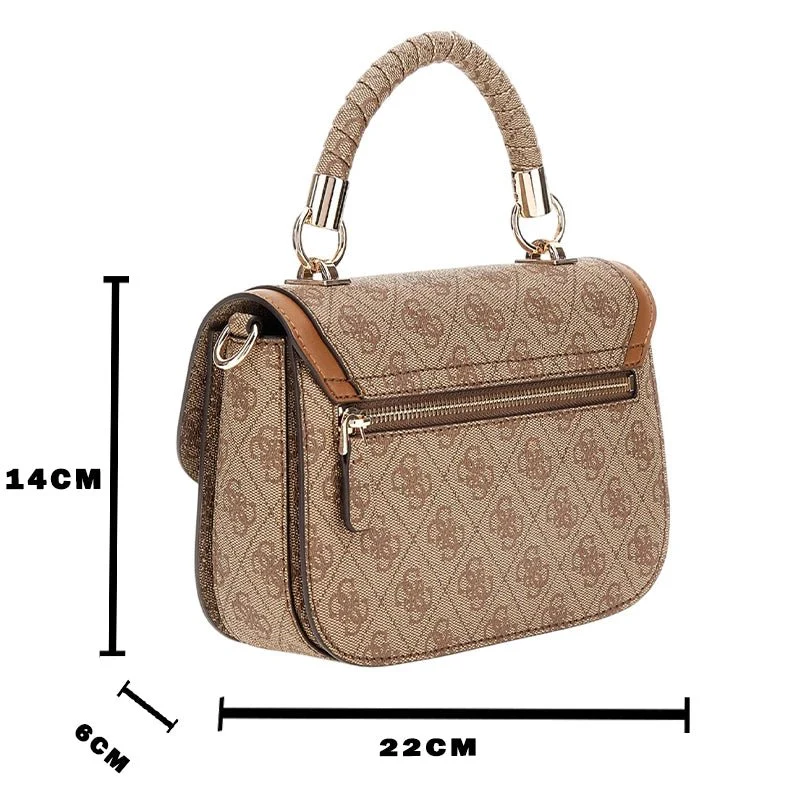 GUESS Orlina Logo Top Handle Flap- - Image 31