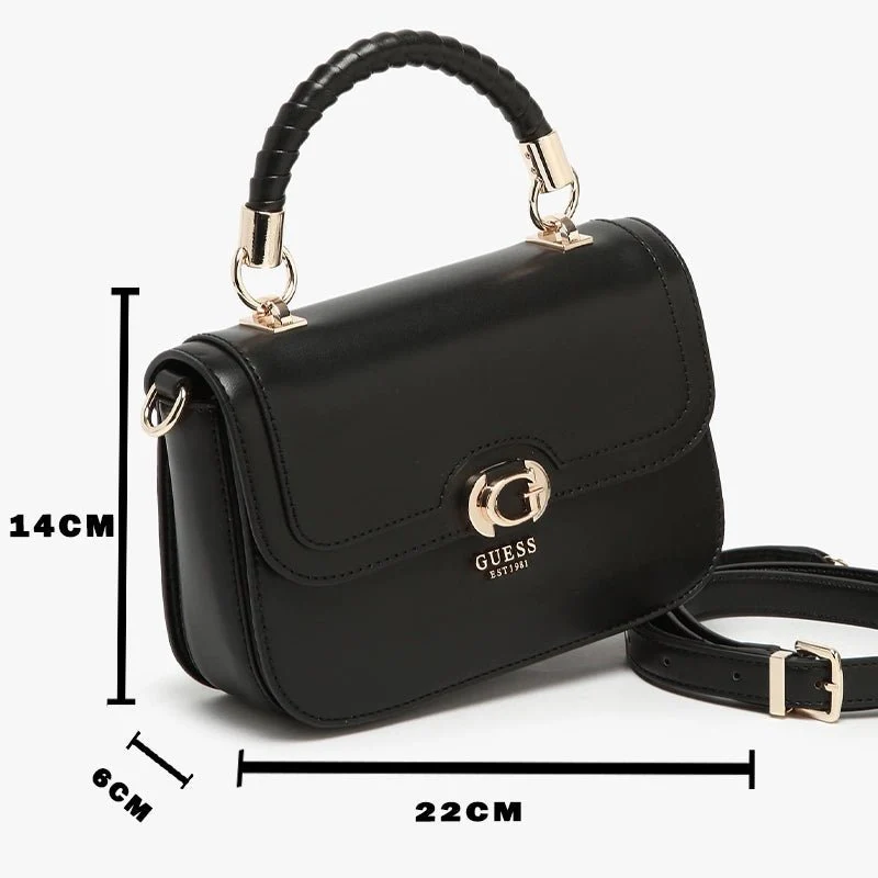 GUESS Orlina Logo Top Handle Flap- - Image 37