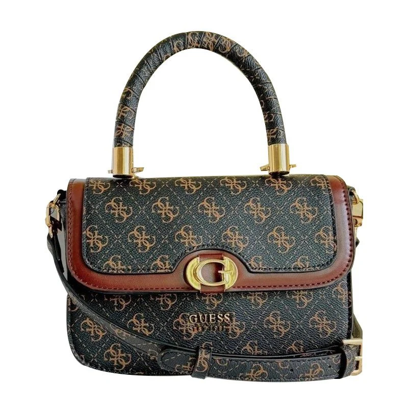 GUESS Orlina Logo Top Handle Flap- - Image 6
