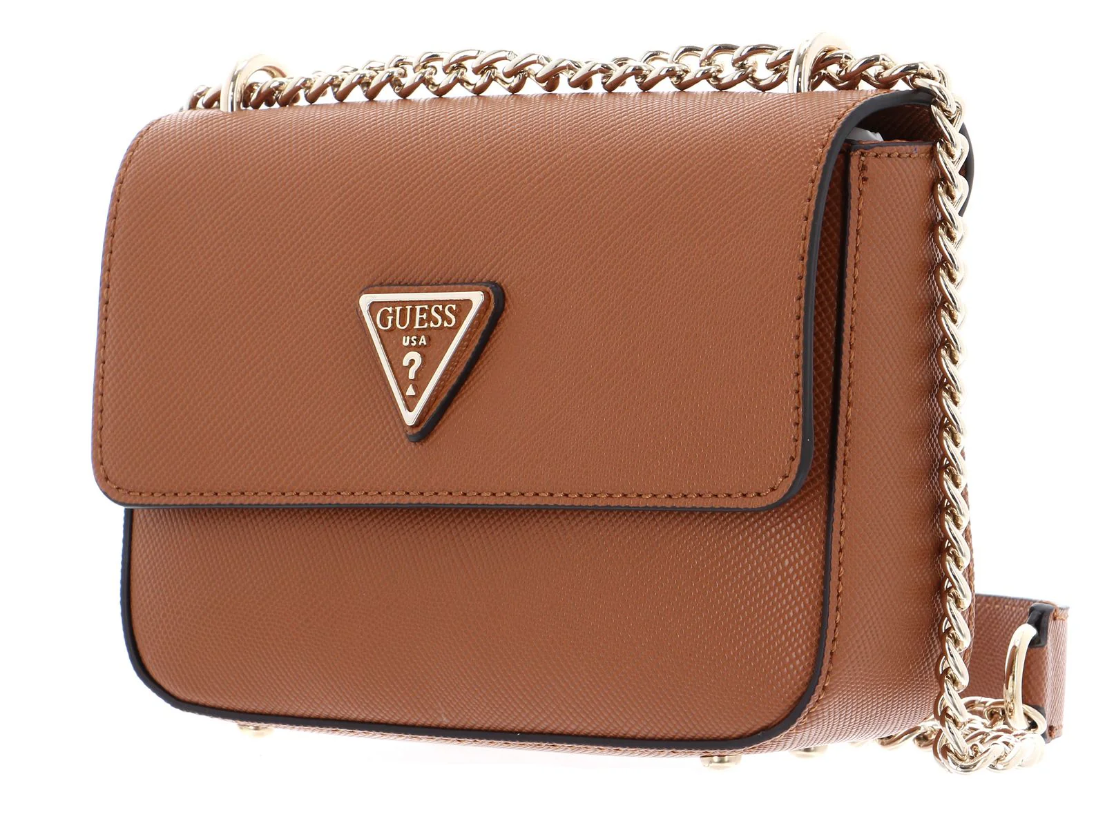 GUESS  Eco Elements Convertible Xbody Flap Cognac - Image 8