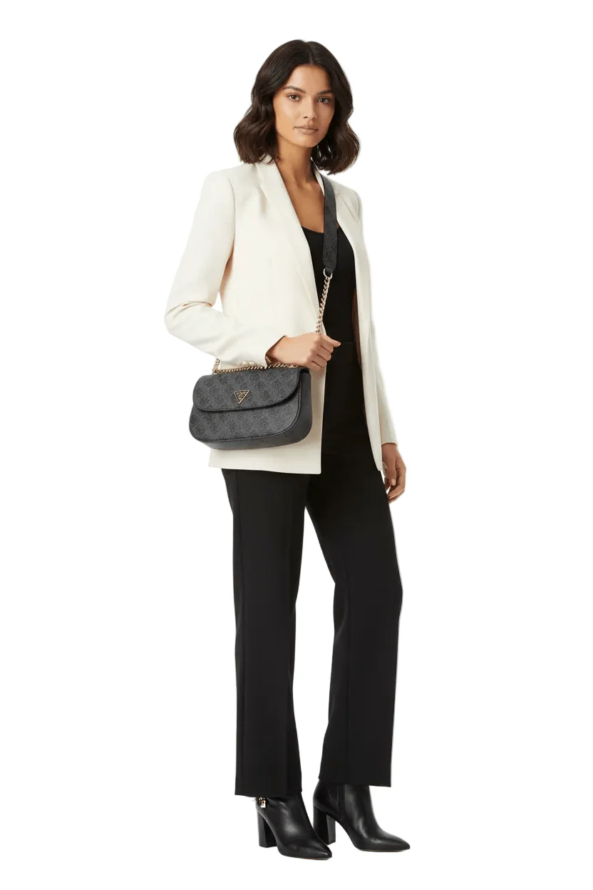 GUESS Daryna Convertible Xbody Flap Grey - Image 2