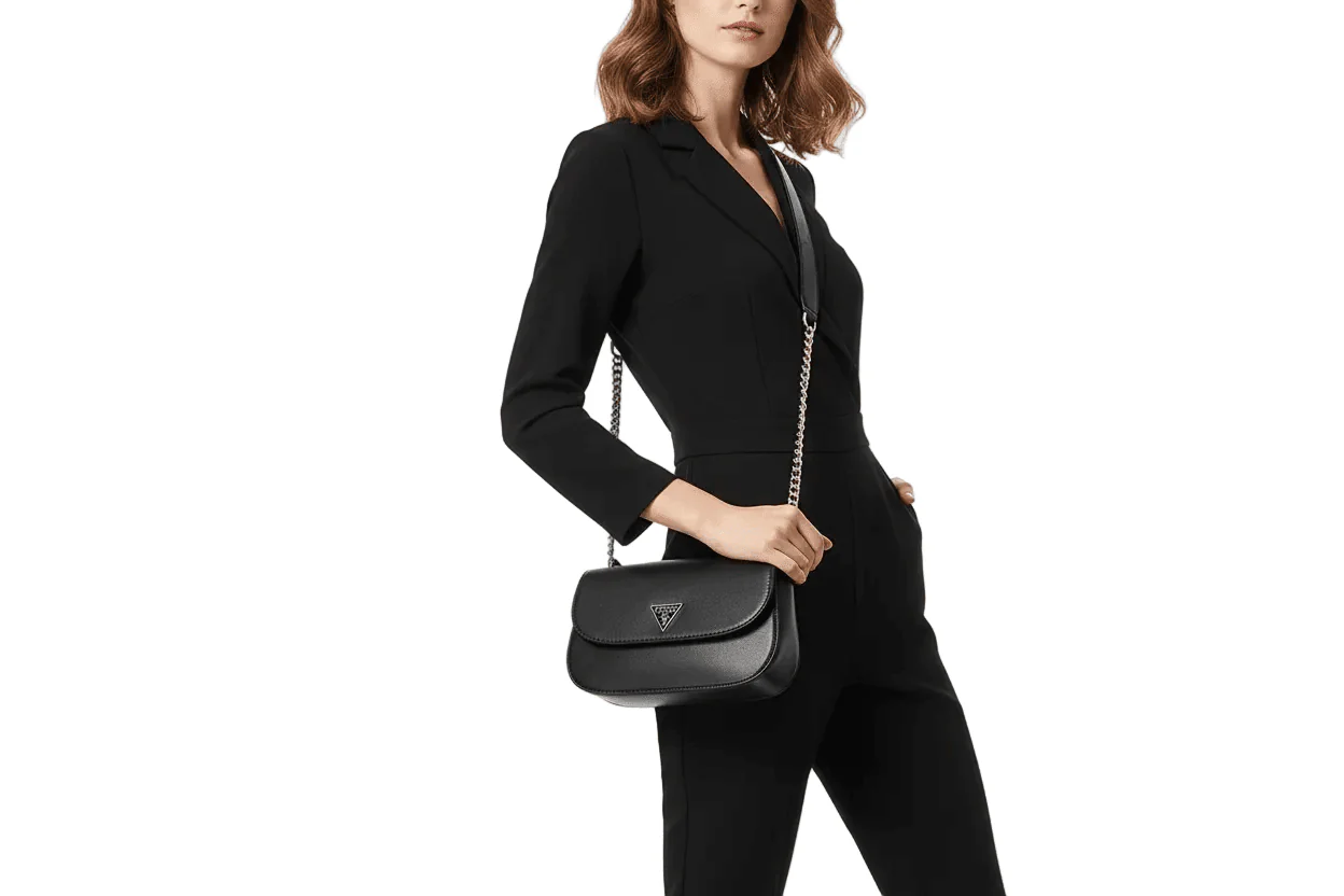 GUESS Daryna Convertible Xbody Flap Grey - Image 6