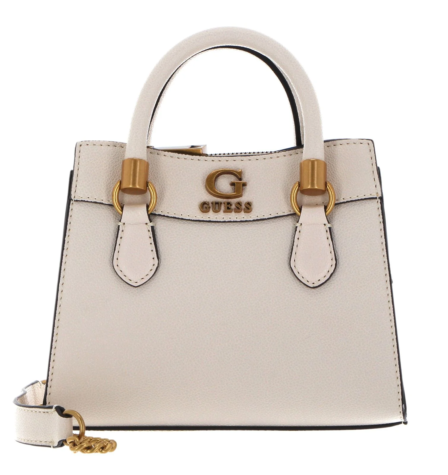 GUESS Coal Printed Nell Logo Satchel Bag - Image 6