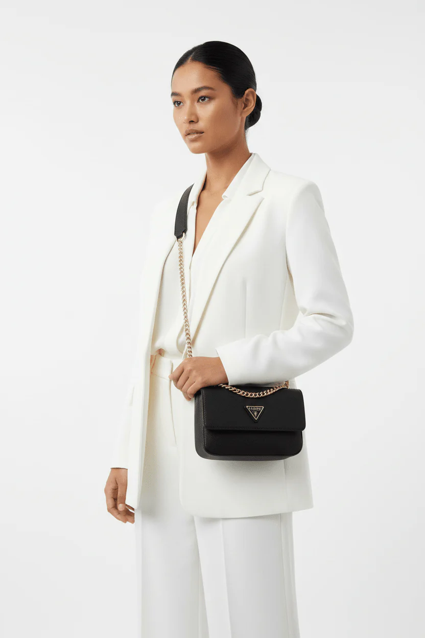 Guess Eco Elements Convertible Crossbody Flap bag GB329 - Image 2