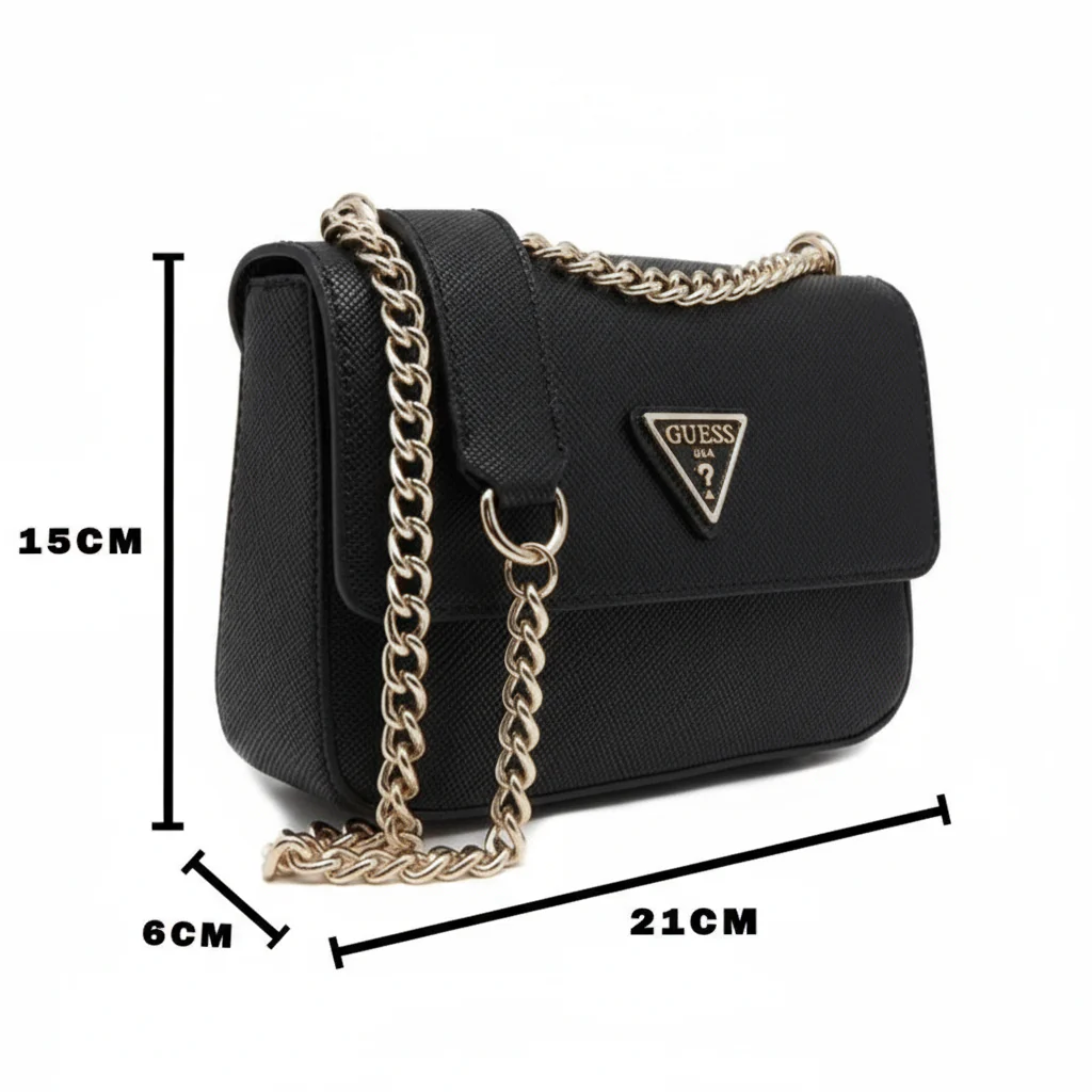 Guess Eco Elements Convertible Crossbody Flap bag GB329 - Image 3