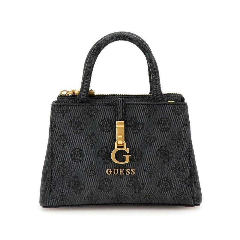 GUESS G James 4G peony logo handbag -GREY-