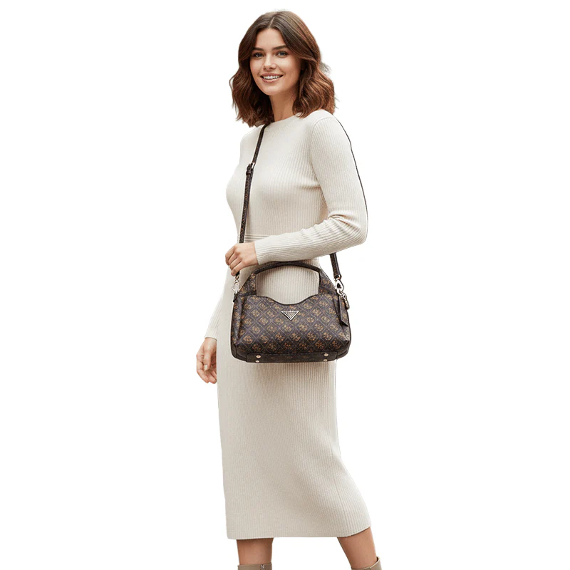GUESS Iwona Top Zip Crossbody Bag- GB315 - Image 2