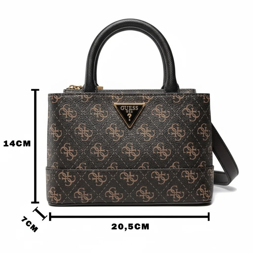 GUESS Cordelia Logo Mini Satchel GB317 - Image 3