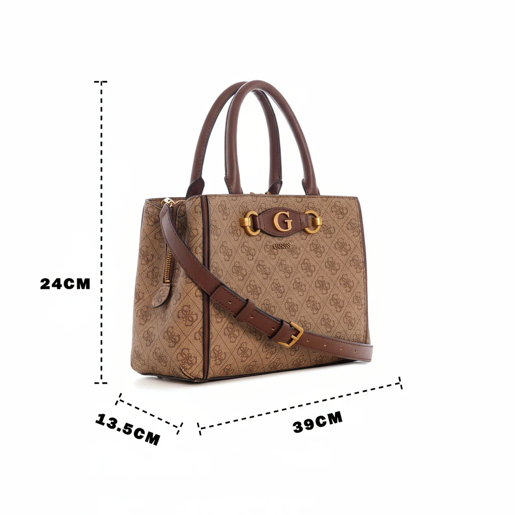 GUESS Izzy Status Satchel- - Image 25