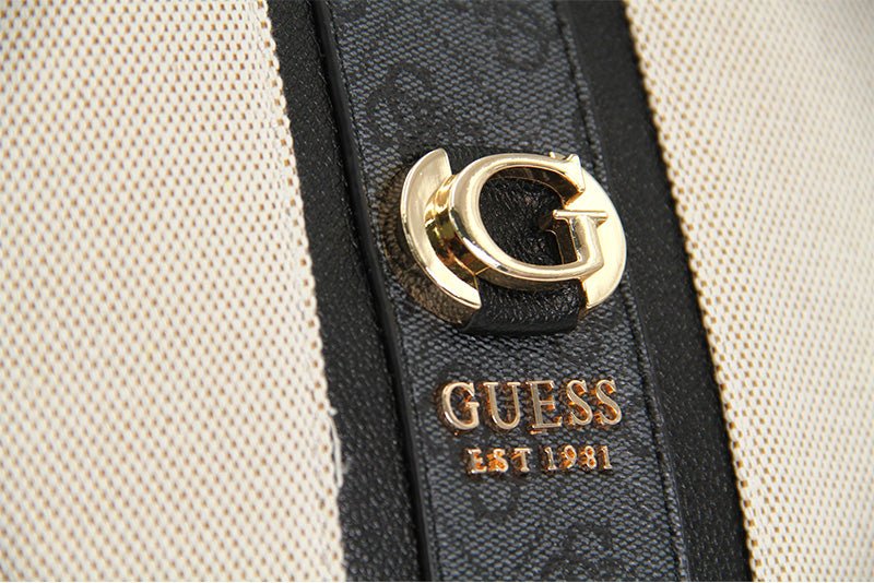 Guess Kerima Tote Natural/Milk Logo, Natural / Milk Logo Bag GB353 - Image 6