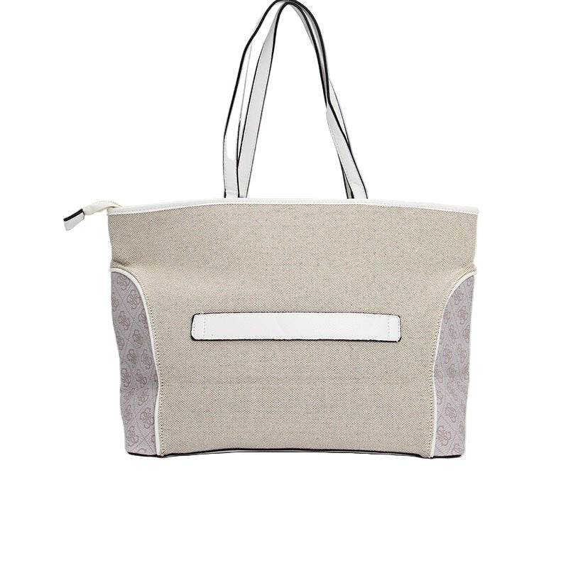 Guess Kerima Tote Natural/Milk Logo, Natural / Milk Logo Bag GB354 - Image 4