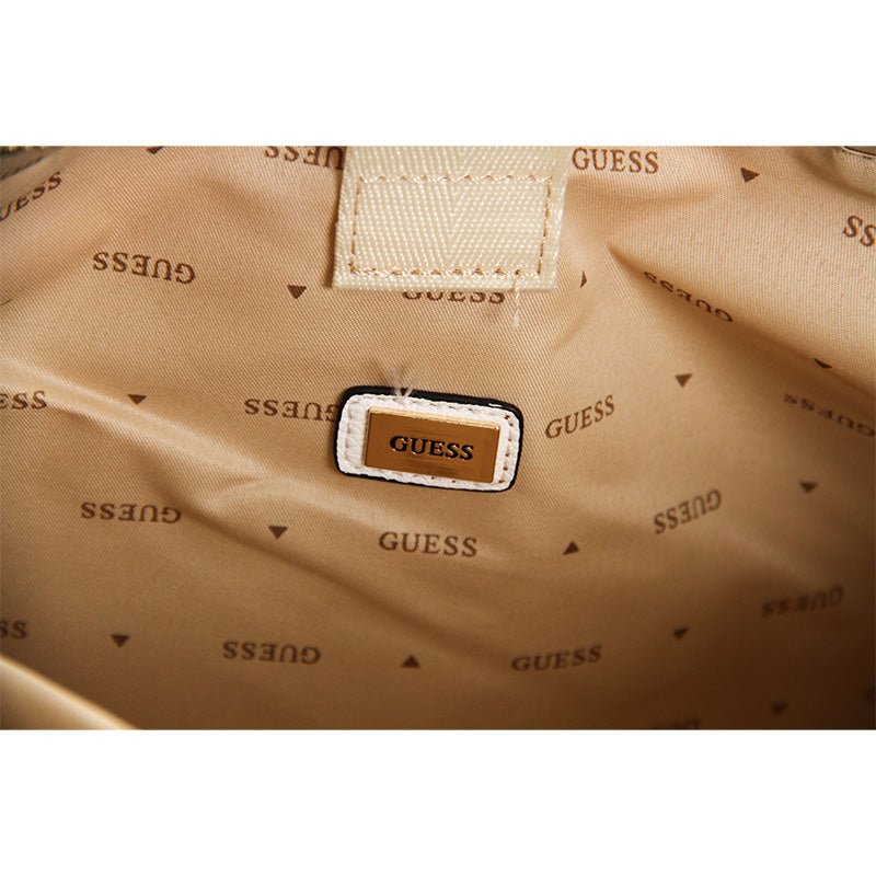 Guess Kerima Tote Natural/Milk Logo, Natural / Milk Logo Bag GB354 - Image 6