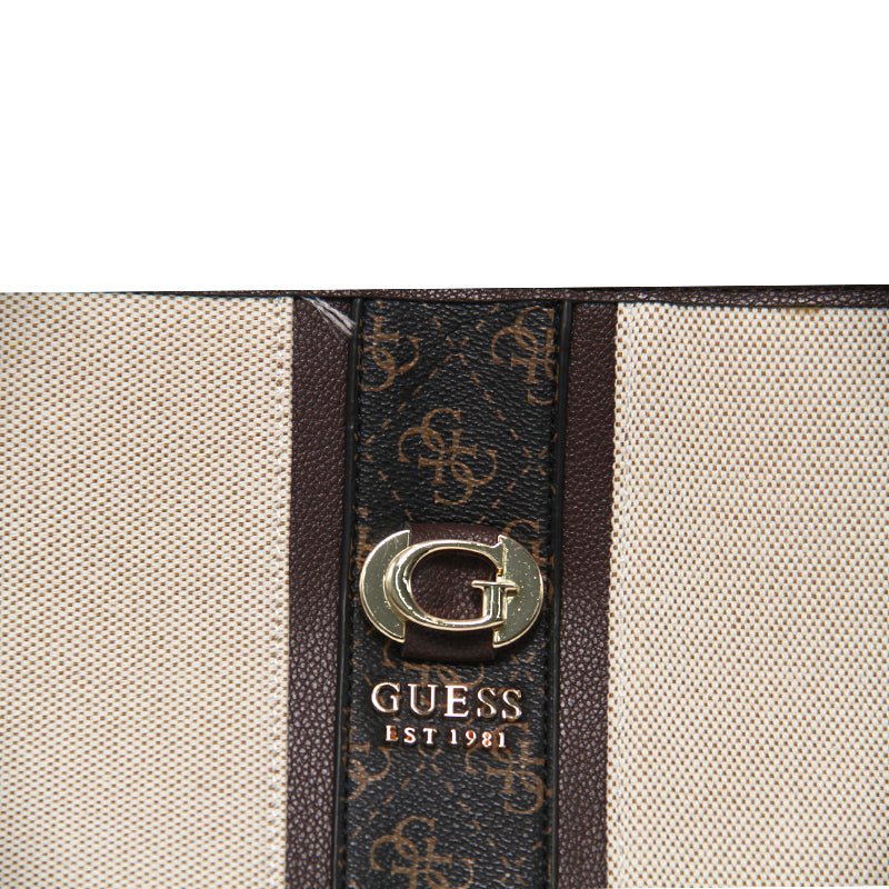 Guess Kerima Tote Natural/Milk Logo, Natural / Milk Logo Bag GB358 - Image 4