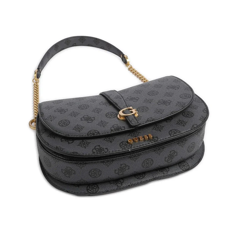 Guess Kuba Tri Compartment Flap bag-WHITE- - Image 14