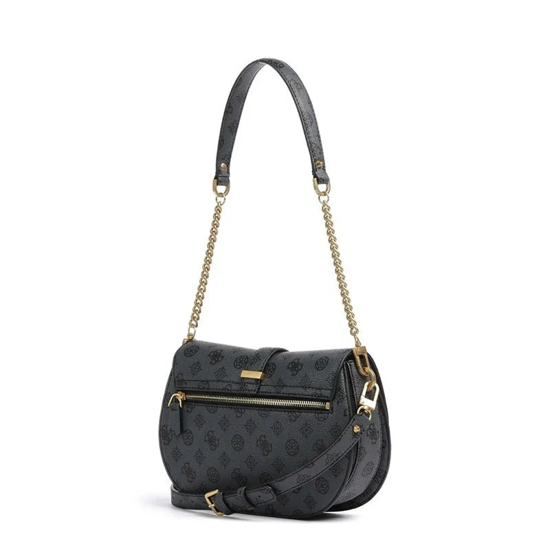 Guess Kuba Tri Compartment Flap bag-WHITE- - Image 16