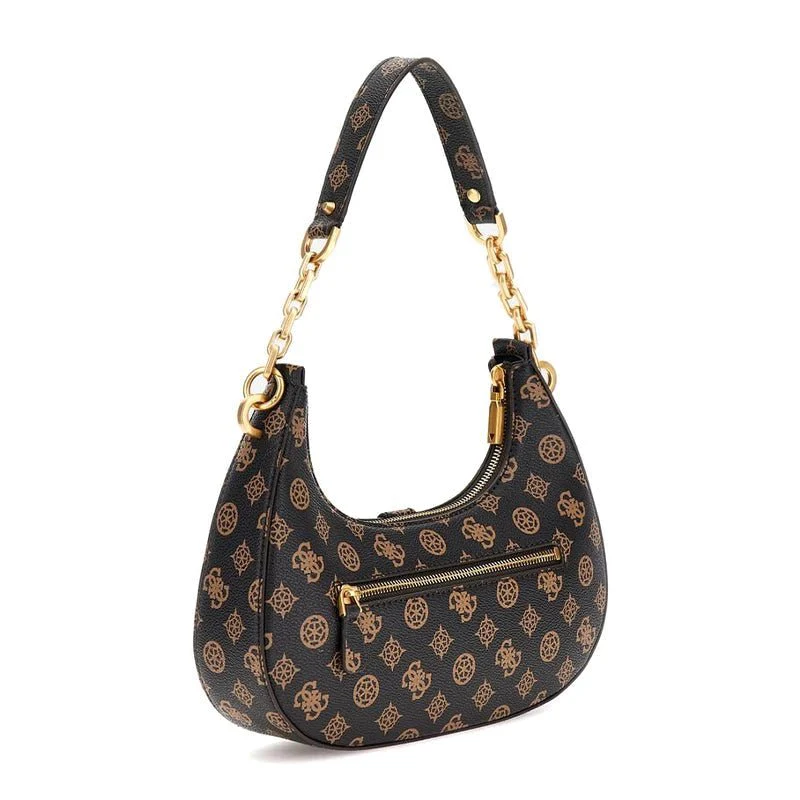 GUESS Kuba 4G Peony Logo Hobo Shoulder Bag - Image 10