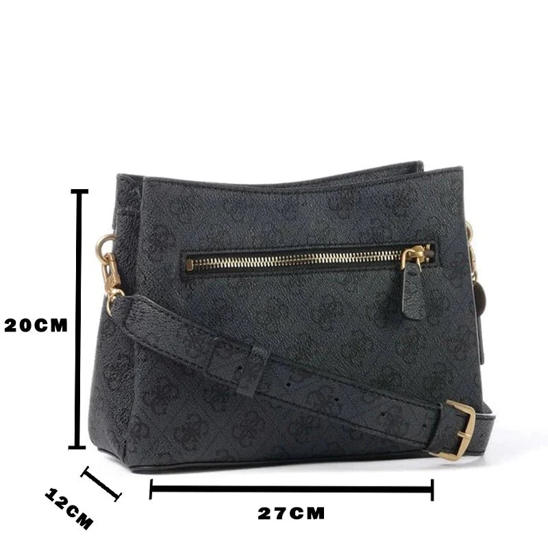 Guess Emera Logo Girlfriend Crossbody Top Zip Bag - Image 3