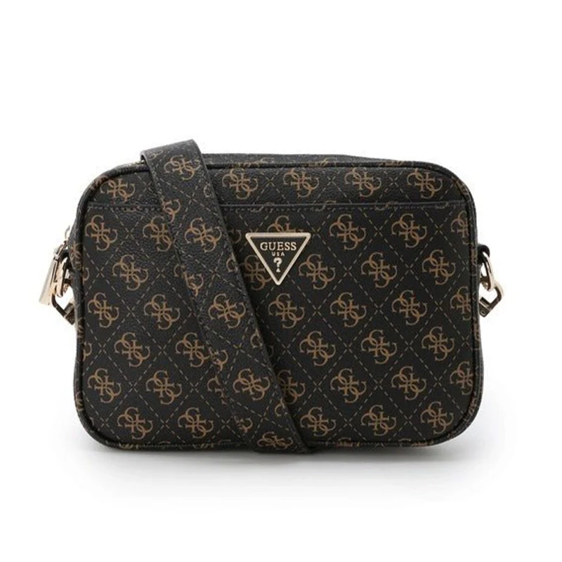 GUESS Meridian Camera Bag Dove Logo