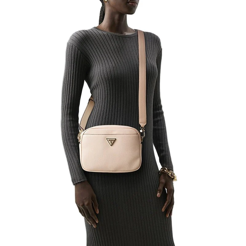 GUESS Meridian Camera Bag Dove Logo - Image 11