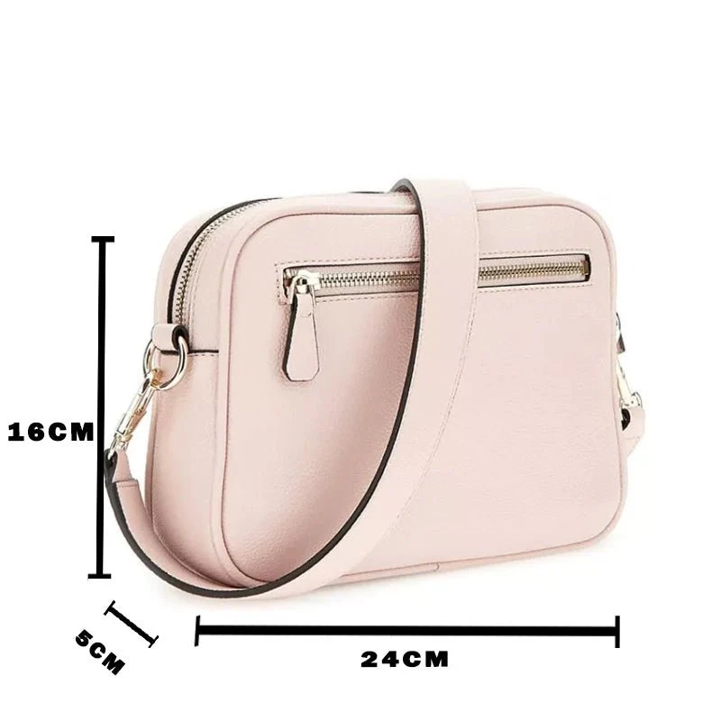 GUESS Meridian Camera Bag Dove Logo - Image 13