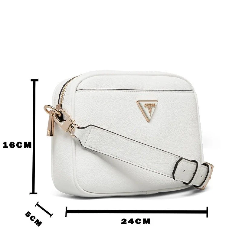 GUESS Meridian Camera Bag Dove Logo - Image 26