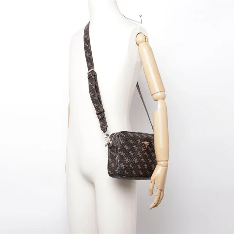 GUESS Meridian Camera Bag Dove Logo - Image 3