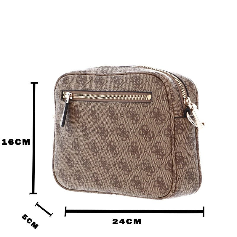GUESS Meridian Camera Bag Dove Logo - Image 38