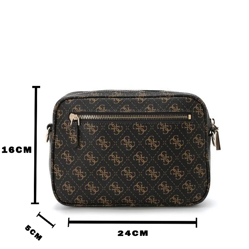 GUESS Meridian Camera Bag Dove Logo - Image 4